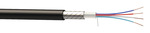 Câble téléreport armé 4 paires noir - Vendu au mètre