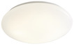 Plafonnier blanc rond LED intégrée 
