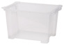 Boîte de rangement transparente 15 L  