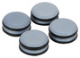 Lot de 8 patins auto-adhésifs Ø 30 mm - Diall