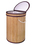Panier à linge en bambou 52 litres - P. 35 cm x H. 55 cm